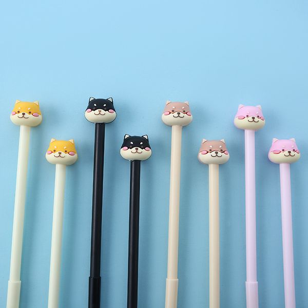 4pcs cute husky dog pen ballpoint 0.5mm black color gel ink pens for writing signature stationery office school supplies a6946
4pcs cute husky dog pen ballpoint 0.5mm black color gel ink pens for writing signature stationery office school supplies a6946