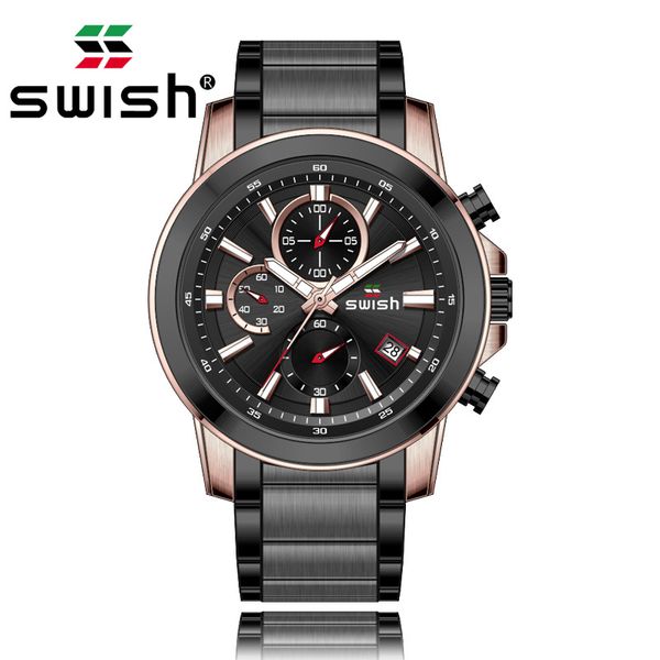 swish men's fashion watches men sport waterproof quartz watch man clock wrist watches relogio masculino, Slivery;brown
swish men's fashion watches men sport waterproof quartz watch man clock wrist watches relogio masculino, Slivery;brown