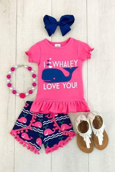 boutique outfits cate pink i whale love you summer cotton chevron children clothes clothing set, White
boutique outfits cate pink i whale love you summer cotton chevron children clothes clothing set, White