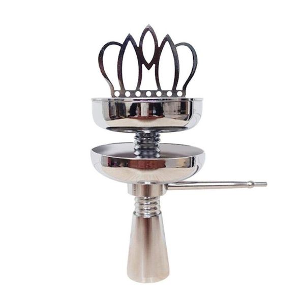 hookah crown head bowl set charcoal holder burner water smoking pipe chicha narguile for hookhas accessories
hookah crown head bowl set charcoal holder burner water smoking pipe chicha narguile for hookhas accessories