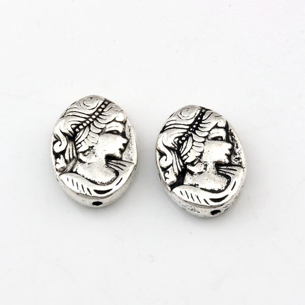 50pcs queen of england oval beads spacers jewelry findings 13x17.5mm antique silver for jewelry making bracelet jewelry accessories d52, Bronze;silver
50pcs queen of england oval beads spacers jewelry findings 13x17.5mm antique silver for jewelry making bracelet jewelry accessories d52, Bronze;silver