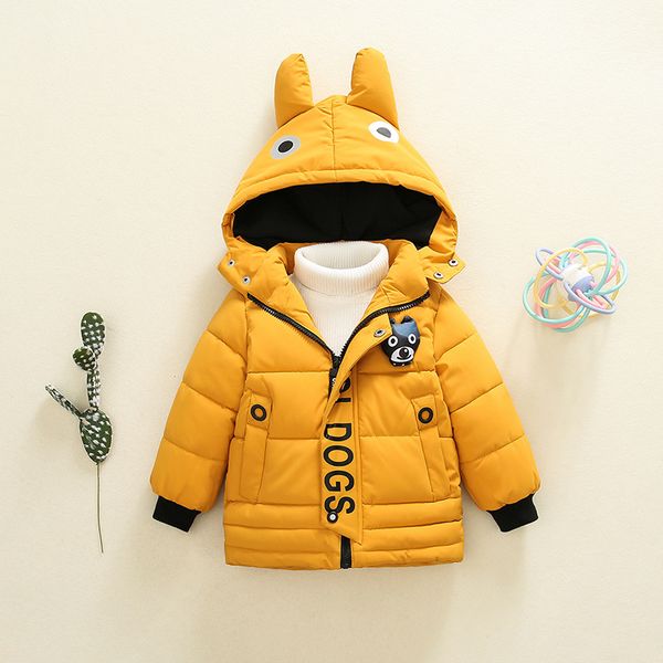 2019 new winter children's thick jacket boys warm jacket cool jacket, Blue;gray
2019 new winter children's thick jacket boys warm jacket cool jacket, Blue;gray