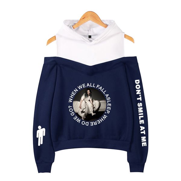 billie eilish women off shoulder hoodies fashion designer fake two pieces pullover hoodies with long sleeve, Black
billie eilish women off shoulder hoodies fashion designer fake two pieces pullover hoodies with long sleeve, Black