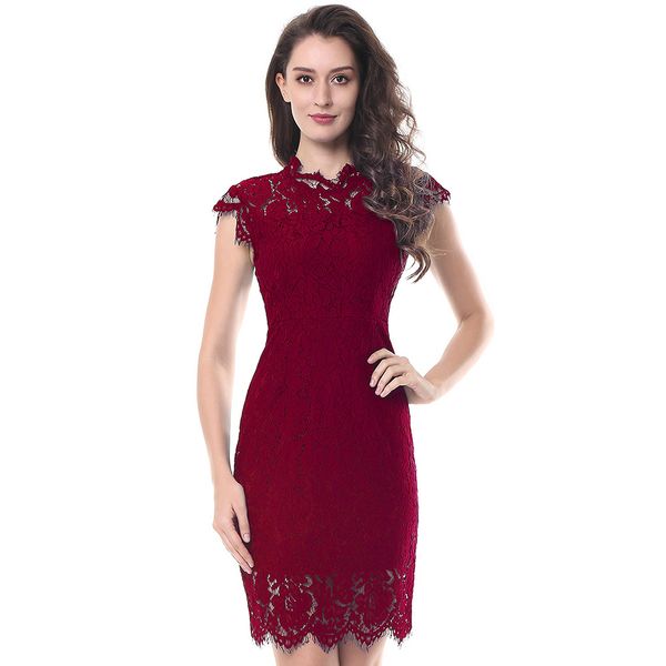 party lace dress women elegant sleeveless floral eyelash lace bodycon pencil office vestidos silm 4 colors clothes hot, Black;gray
party lace dress women elegant sleeveless floral eyelash lace bodycon pencil office vestidos silm 4 colors clothes hot, Black;gray