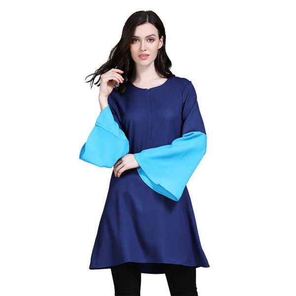 fashion horn sleeve muslim lady long bloyses arabe long sleeve shirt women muslim plus size islamic loose blouses clothing, Red
fashion horn sleeve muslim lady long bloyses arabe long sleeve shirt women muslim plus size islamic loose blouses clothing, Red