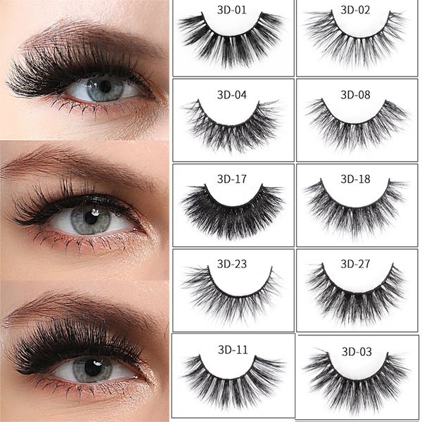 mink lashes 3d mink eyelashes 100% cruelty lashes handmade reusable natural eyelashes popular false lashes makeup 
mink lashes 3d mink eyelashes 100% cruelty lashes handmade reusable natural eyelashes popular false lashes makeup