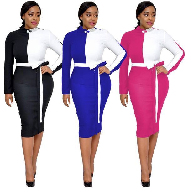 spring designer women panelled dress crew neck bodycon dresses fashion ol dresses with saches, Black;gray
spring designer women panelled dress crew neck bodycon dresses fashion ol dresses with saches, Black;gray