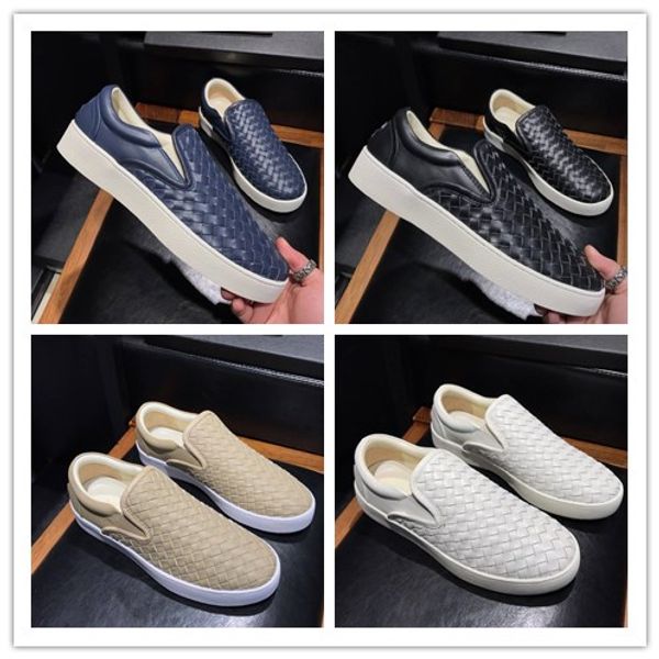 Итальянская дизайнерская обувь Bianco Intrecciato Nappa Sneaker модная мужская одежда без рукавов Эластичная резиновая подошва Мокасины из ткани с рисунком Причинная обувь
Итальянская дизайнерская обувь Bianco Intrecciato Nappa Sneaker модная мужская одежда без рукавов Эластичная резиновая подошва Мокасины из ткани с рисунком Причинная обувь