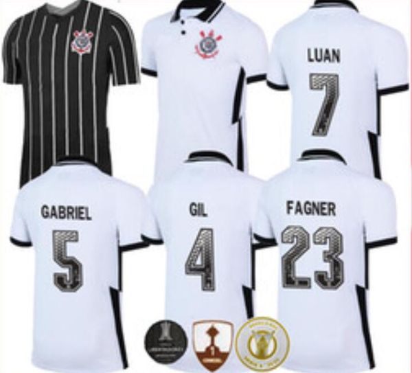corinthians soccer jerseys 2020 21 corinthian camisetas home away gil ronaldo luan fagner pedrinho 20 21 neto men kids kit football shirt, Black;yellow 
corinthians soccer jerseys 2020 21 corinthian camisetas home away gil ronaldo luan fagner pedrinho 20 21 neto men kids kit football shirt, Black;yellow