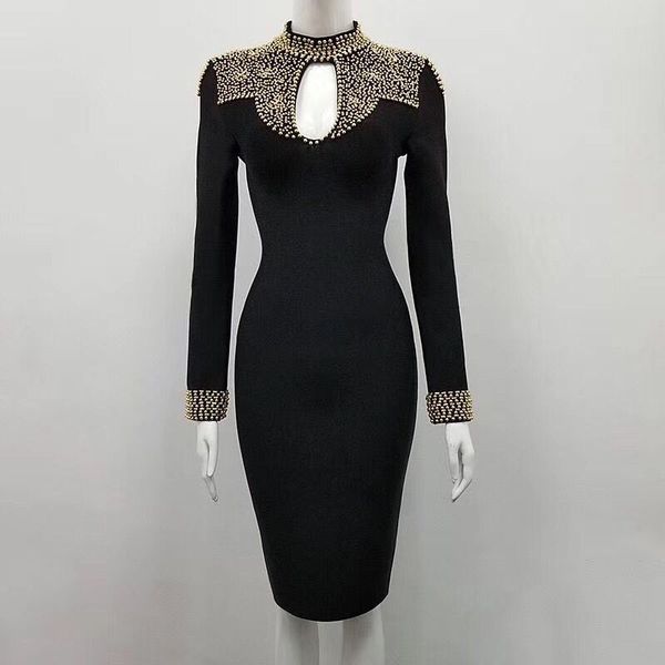 2017 new winter women's dress wholesale black beaded bandage dress party dropshipping + suit, White;black
2017 new winter women's dress wholesale black beaded bandage dress party dropshipping + suit, White;black