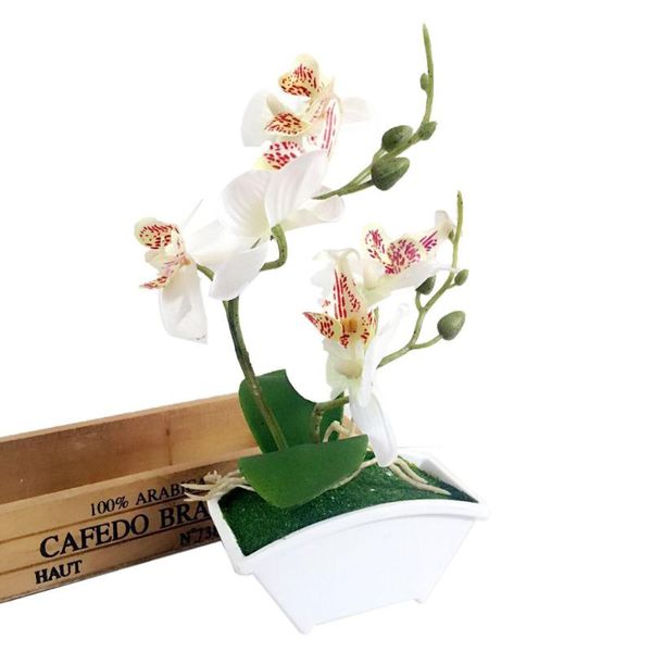 artificial flowers double fork butterfly orchid plant bonsai creative flower arranging accessories home wedding party decoration
artificial flowers double fork butterfly orchid plant bonsai creative flower arranging accessories home wedding party decoration