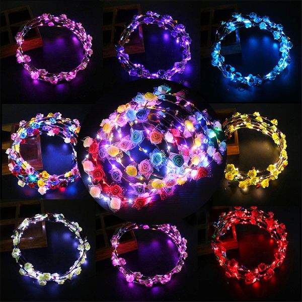регулируемый светодиодный цветок корона light up гирлянды hairband застежка цветочные головки обруча fairy оголовье headwears свадьба chirst
регулируемый светодиодный цветок корона light up гирлянды hairband застежка цветочные головки обруча fairy оголовье headwears свадьба chirst