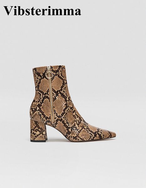 New 2019 nake kin ankle boot women genuine leather boot women zipper pointed toe bootie quality
New 2019 nake kin ankle boot women genuine leather boot women zipper pointed toe bootie quality