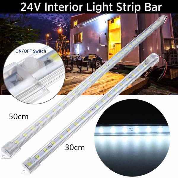 30cm / 50cm 24v aluminum car led interior strip light bar lamp hard led bar work light rv van boat caravan auto truck vehicle
30cm / 50cm 24v aluminum car led interior strip light bar lamp hard led bar work light rv van boat caravan auto truck vehicle