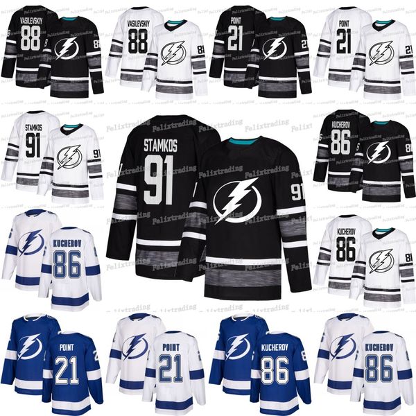 21 Brayden Point 2019 All Star Tampa Bay Lightning 88 Andrei Vasilevskiy 91 Steven Stamkos 86 Nikita Kucherov Victor Hedman Hockey Jerseys
21 Brayden Point 2019 All Star Tampa Bay Lightning 88 Andrei Vasilevskiy 91 Steven Stamkos 86 Nikita Kucherov Victor Hedman Hockey Jerseys