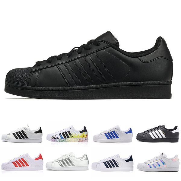 2019 classic leather superstar white black white pink blue gold superstars 80s pride sneakers super star women men sport casual shoes 36-44
2019 classic leather superstar white black white pink blue gold superstars 80s pride sneakers super star women men sport casual shoes 36-44