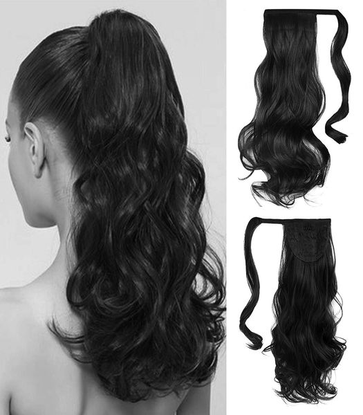 9a ponytail wrap clip hair extensions 100% virgin brazilian peruvian malaysian indian remy human wavy hair horsetail color 1b, Black
9a ponytail wrap clip hair extensions 100% virgin brazilian peruvian malaysian indian remy human wavy hair horsetail color 1b, Black