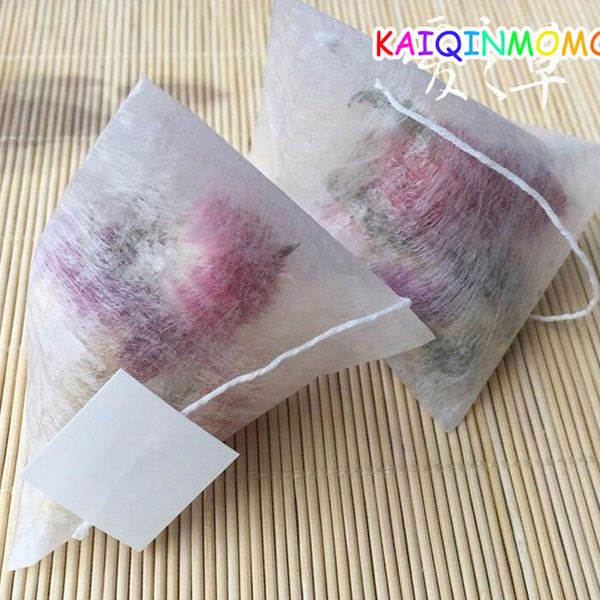 1000pcs/lot corn fiber tea bags pyramid shape heat sealing filter teabags pla biodegraded tea filters 5.8*7cm 
1000pcs/lot corn fiber tea bags pyramid shape heat sealing filter teabags pla biodegraded tea filters 5.8*7cm