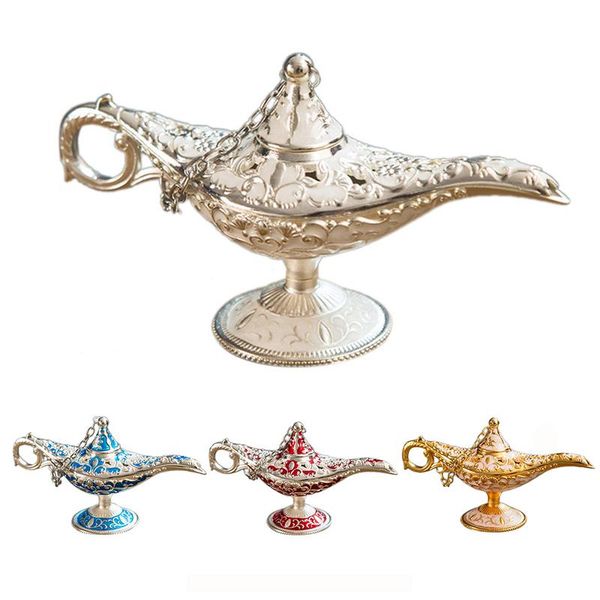 metal carving aladdin lamp retro statue aluminum alloy decoration collection save collection art craft gift for home decor props
metal carving aladdin lamp retro statue aluminum alloy decoration collection save collection art craft gift for home decor props