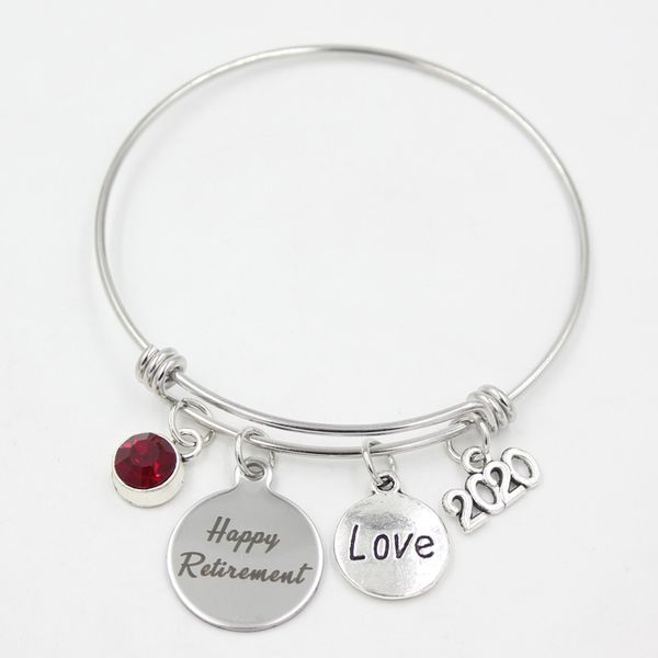 new arrival stainless steel bracelet retirement bracelet personalized retireme charm bracelet retirement jewelry retirement gifts pulsera, Golden;silver
new arrival stainless steel bracelet retirement bracelet personalized retireme charm bracelet retirement jewelry retirement gifts pulsera, Golden;silver