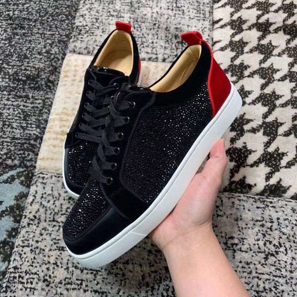 дешевые оригиналы rantulow strass кроссовки классический марка мужчины женщины red bottom скейтборд обувь мода пару человек вскользь walking, Black
дешевые оригиналы rantulow strass кроссовки классический марка мужчины женщины red bottom скейтборд обувь мода пару человек вскользь walking, Black