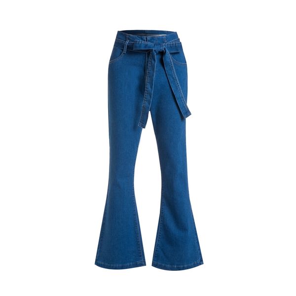 bell bottom women jeans with belt high waisted flared denim jeans blue wide leg pants
bell bottom women jeans with belt high waisted flared denim jeans blue wide leg pants