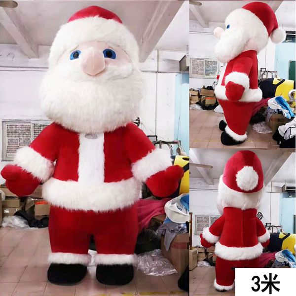 3m high inflatable santa claus mascot for theme park opening ceremony carnival outfits for party custom mascots, Red;yellow
3m high inflatable santa claus mascot for theme park opening ceremony carnival outfits for party custom mascots, Red;yellow