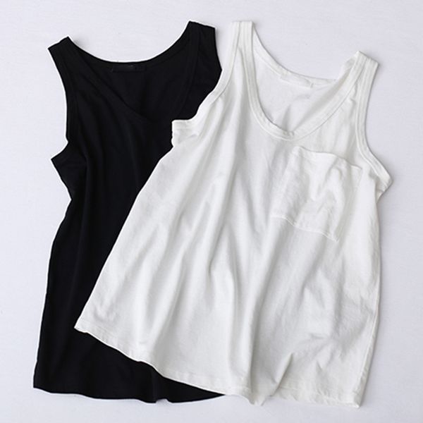 танк топы женщина танки топы v шеи vest top женщины основные карман большой размер женщины t shirt жилеты летняя мода повседневная одежда, White
танк топы женщина танки топы v шеи vest top женщины основные карман большой размер женщины t shirt жилеты летняя мода повседневная одежда, White