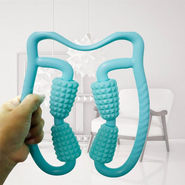 leg muscle massager 4 wheels body shaping roller ring clamp leg waist relaxation yoga fitness pilates massage stick
leg muscle massager 4 wheels body shaping roller ring clamp leg waist relaxation yoga fitness pilates massage stick