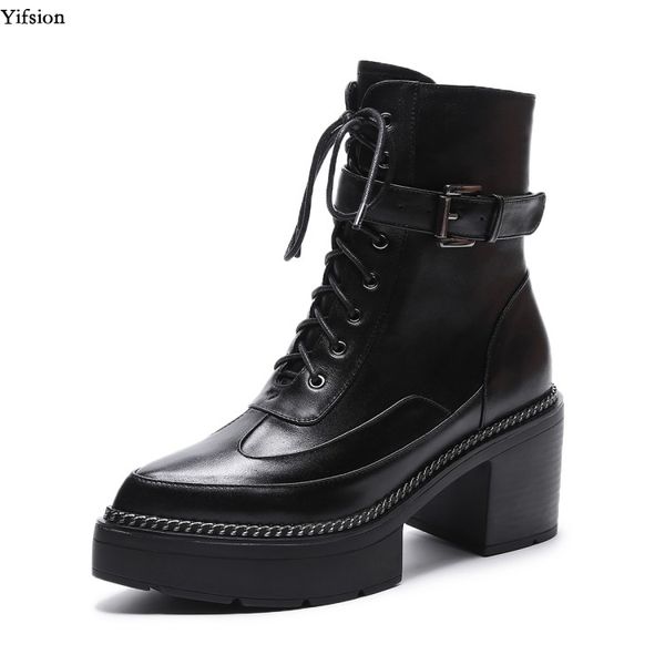 rontic new women winter leather ankle boots square heels fashion pointed toe black army green club shoes women us size 4-10.5
rontic new women winter leather ankle boots square heels fashion pointed toe black army green club shoes women us size 4-10.5