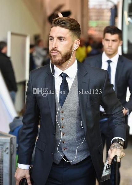 very good two buttons black groom tuxedos notch lapel men suits 3 pieces wedding/prom/dinner blazer (jacket+pants+vest+tie) w555, Black;gray
very good two buttons black groom tuxedos notch lapel men suits 3 pieces wedding/prom/dinner blazer (jacket+pants+vest+tie) w555, Black;gray