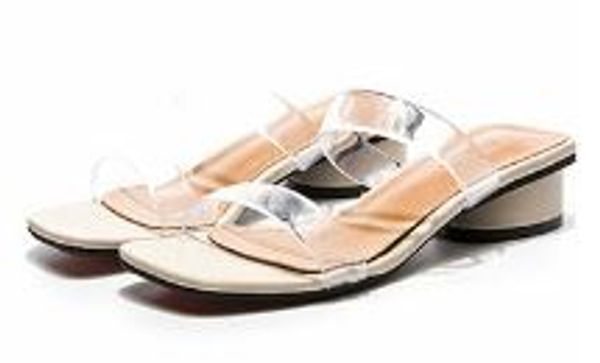 leisure woman chunky heel sandals transparent high heel shoes for women hyaline sandal horseshoe sandal lady slippers summer zy407, Black
leisure woman chunky heel sandals transparent high heel shoes for women hyaline sandal horseshoe sandal lady slippers summer zy407, Black