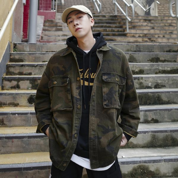 yasuguoji new 2019 men camouflage denim jacket fashion vintage jacket men streetwear piece set camouflage suit, Black;brown
yasuguoji new 2019 men camouflage denim jacket fashion vintage jacket men streetwear piece set camouflage suit, Black;brown