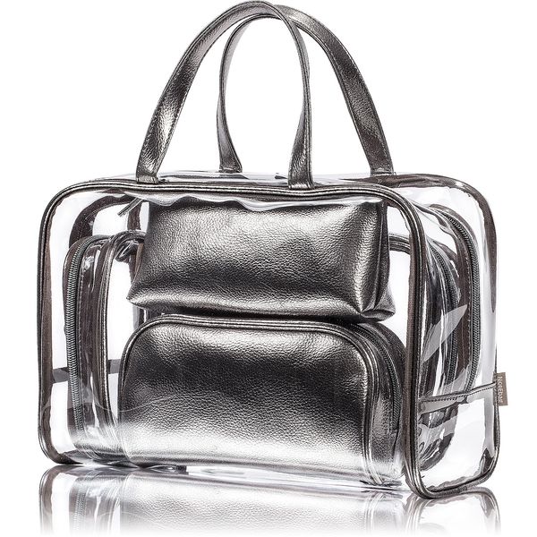 2020 new large-capacity portable handbag five-piece pvc transparent bag fashion womens bag summer
2020 new large-capacity portable handbag five-piece pvc transparent bag fashion womens bag summer