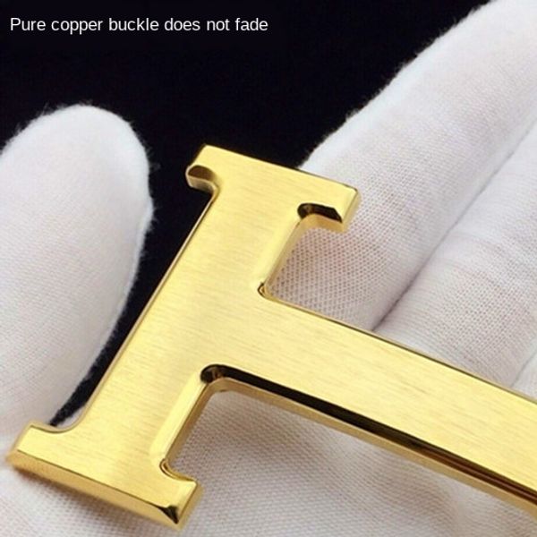 4.0 classic buckle pure copper stainless steel handmade leather diy diy belt letter buckle trousers belt, Slivery;black
4.0 classic buckle pure copper stainless steel handmade leather diy diy belt letter buckle trousers belt, Slivery;black