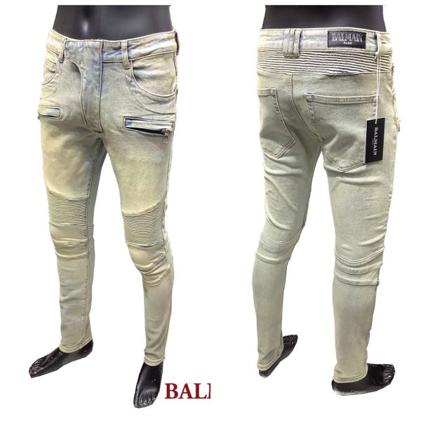 new mens designer jeans screatched fashion side stripe stretch jeans skinny spliced ripped stree denim pants us size, Blue
new mens designer jeans screatched fashion side stripe stretch jeans skinny spliced ripped stree denim pants us size, Blue
