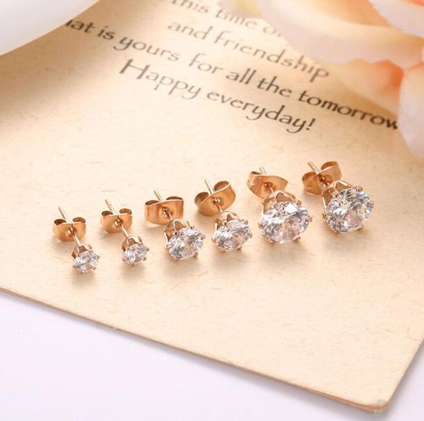 new design 316l surgical stainless steel stud earrings semi stone cubic zirconia earring ip rose gold high polished stud earring, Golden;silver
new design 316l surgical stainless steel stud earrings semi stone cubic zirconia earring ip rose gold high polished stud earring, Golden;silver