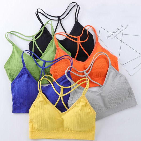 kezrea spring 2020 new thread-proof tubeless bra sports yoga underwear sports wear for women gym bras, White;black
kezrea spring 2020 new thread-proof tubeless bra sports yoga underwear sports wear for women gym bras, White;black