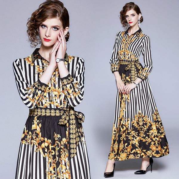 luxury vintage baroque printed dress spring fall runway women's bow ribbon shirt dress office lady business elegant slim party prom dre, Black;gray
luxury vintage baroque printed dress spring fall runway women's bow ribbon shirt dress office lady business elegant slim party prom dre, Black;gray