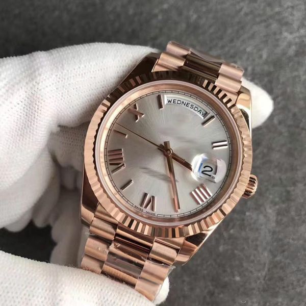 watch 2019 new 18k rose gold strap mens watches day white face president 116-719 automatic watches men ing, Slivery;brown
watch 2019 new 18k rose gold strap mens watches day white face president 116-719 automatic watches men ing, Slivery;brown
