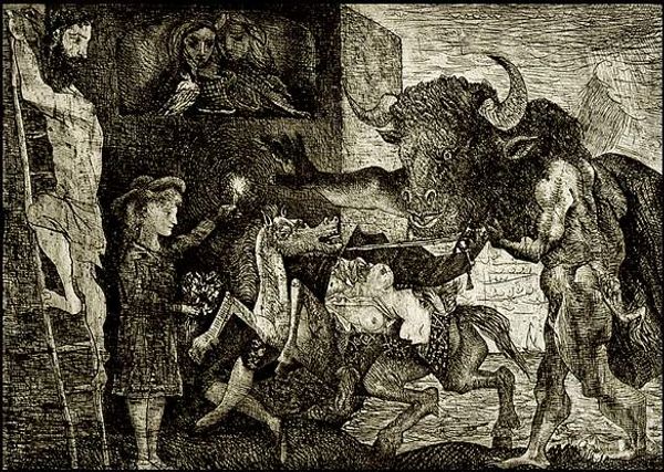 pablo picasso classical oil painting the minotauromachie surrealism 100% handmade by experienced painter on white canvas picasso858
pablo picasso classical oil painting the minotauromachie surrealism 100% handmade by experienced painter on white canvas picasso858