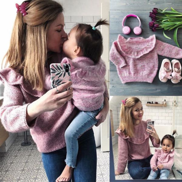 new autumn pink knit sweater kid infant baby girl ruffle warm winter jumper pullover children fashion casual sweater outwear, Blue
new autumn pink knit sweater kid infant baby girl ruffle warm winter jumper pullover children fashion casual sweater outwear, Blue