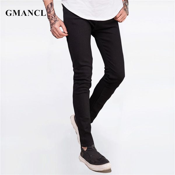 gmancl new men skinny fashion hip hop high street jeans pants slim fit joggers stretch cotton mens black stretch denim trousers, Blue
gmancl new men skinny fashion hip hop high street jeans pants slim fit joggers stretch cotton mens black stretch denim trousers, Blue