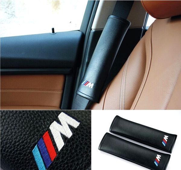 2pcs m power genuine great black leather car seat belt shoulder pad seat belt cover cushions for m series m3 m4 m5 m6
2pcs m power genuine great black leather car seat belt shoulder pad seat belt cover cushions for m series m3 m4 m5 m6