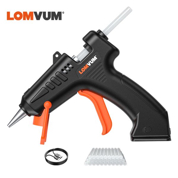 lomvum cordless melt glue gun usb high temp heater wireless rechargeable thermo electric heat temperature tool glue sticks
lomvum cordless melt glue gun usb high temp heater wireless rechargeable thermo electric heat temperature tool glue sticks