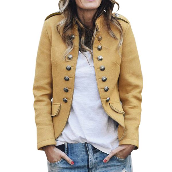 new arrival winter jacket women casaco feminino womens ladies retro button pockets bomber jacket casual coat outwear vintage 3*3, Black;brown
new arrival winter jacket women casaco feminino womens ladies retro button pockets bomber jacket casual coat outwear vintage 3*3, Black;brown