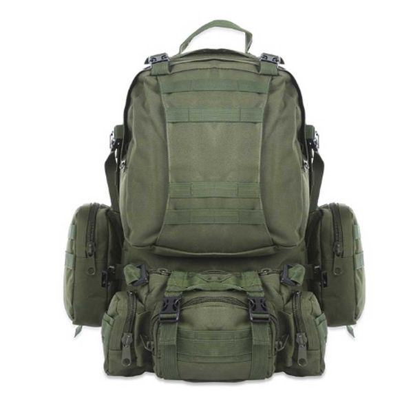 tactical molle backpack 50l large capacity bag 4 in 1 army rucksack backpack pouch outdoor sport bag men camping hiking
tactical molle backpack 50l large capacity bag 4 in 1 army rucksack backpack pouch outdoor sport bag men camping hiking