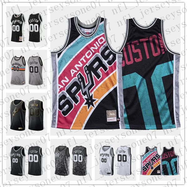 custom men youth san antonio spurs 20 ginobili 21 tim duncan white black throwback basketball edition nba jersey
custom men youth san antonio spurs 20 ginobili 21 tim duncan white black throwback basketball edition nba jersey