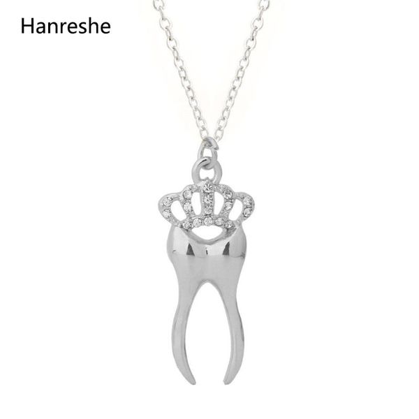 hanreshe tooth with crystals pendant dentist necklace gold color plated fashion jewelry choker necklace, Silver
hanreshe tooth with crystals pendant dentist necklace gold color plated fashion jewelry choker necklace, Silver