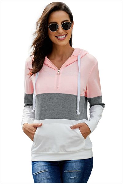 women's autumn winter hoodies sport sweatshirt women ladies casual patchwork hoodies sweats size: m xl xxl dlm252778, Black
women's autumn winter hoodies sport sweatshirt women ladies casual patchwork hoodies sweats size: m xl xxl dlm252778, Black